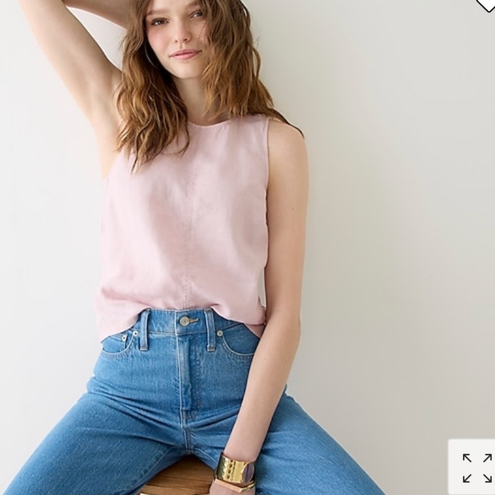 NEW JCREW Carousel Button-back linen tank top
Item BJ170 - Picture 2 of 4